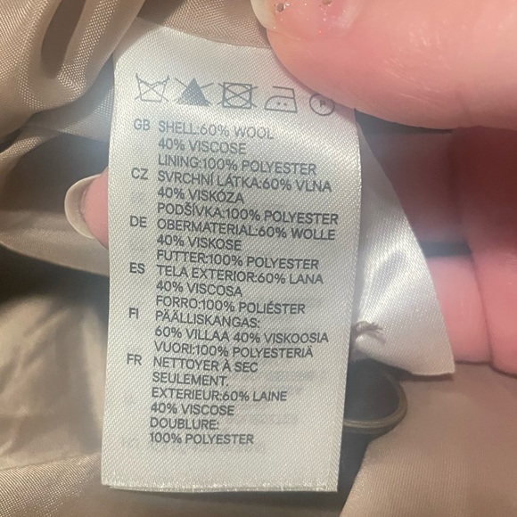 HM 40% wool coat - Picture 9 of 9